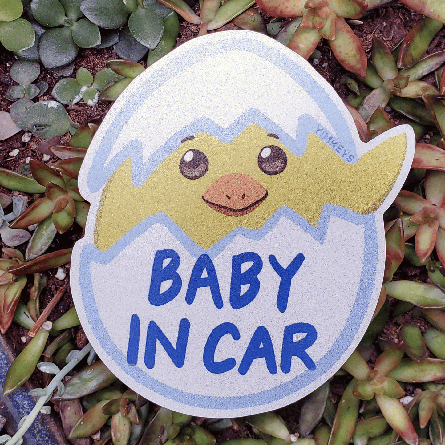 Car Magnet - Baby In Car