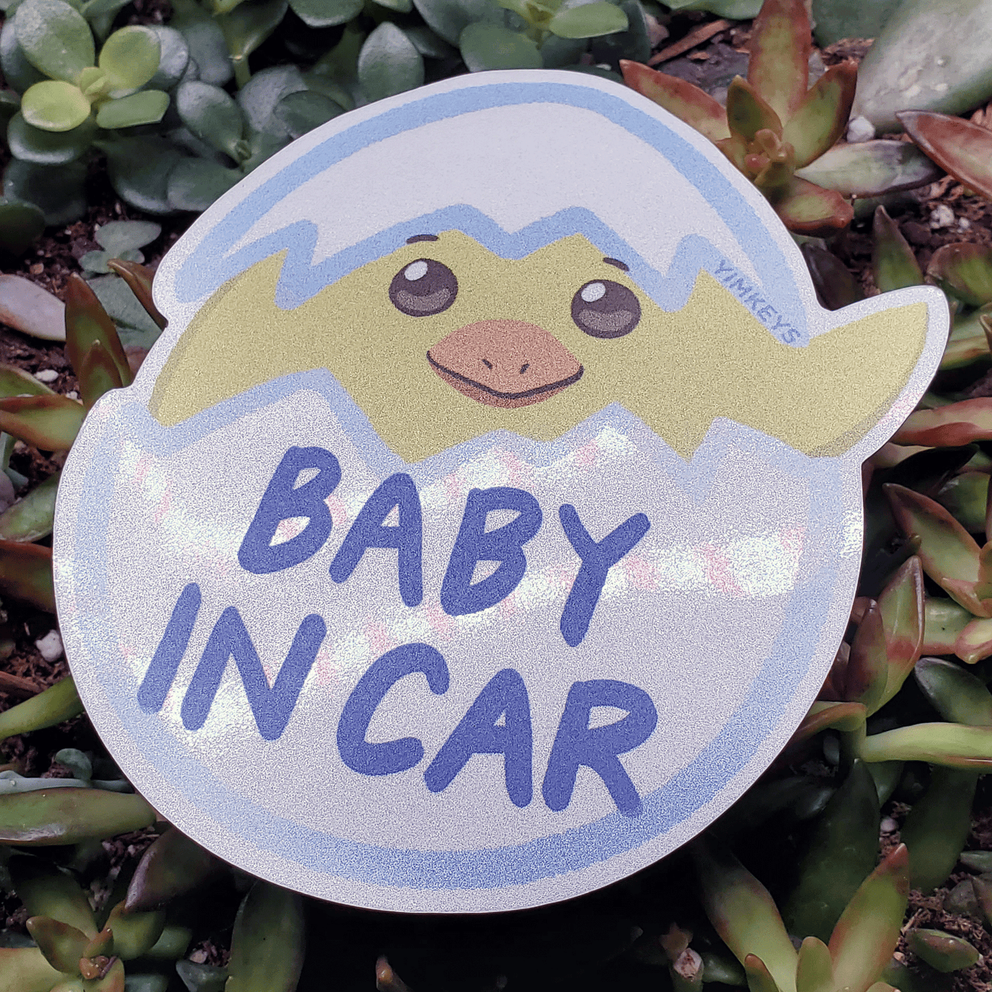 Car Magnet - Baby In Car