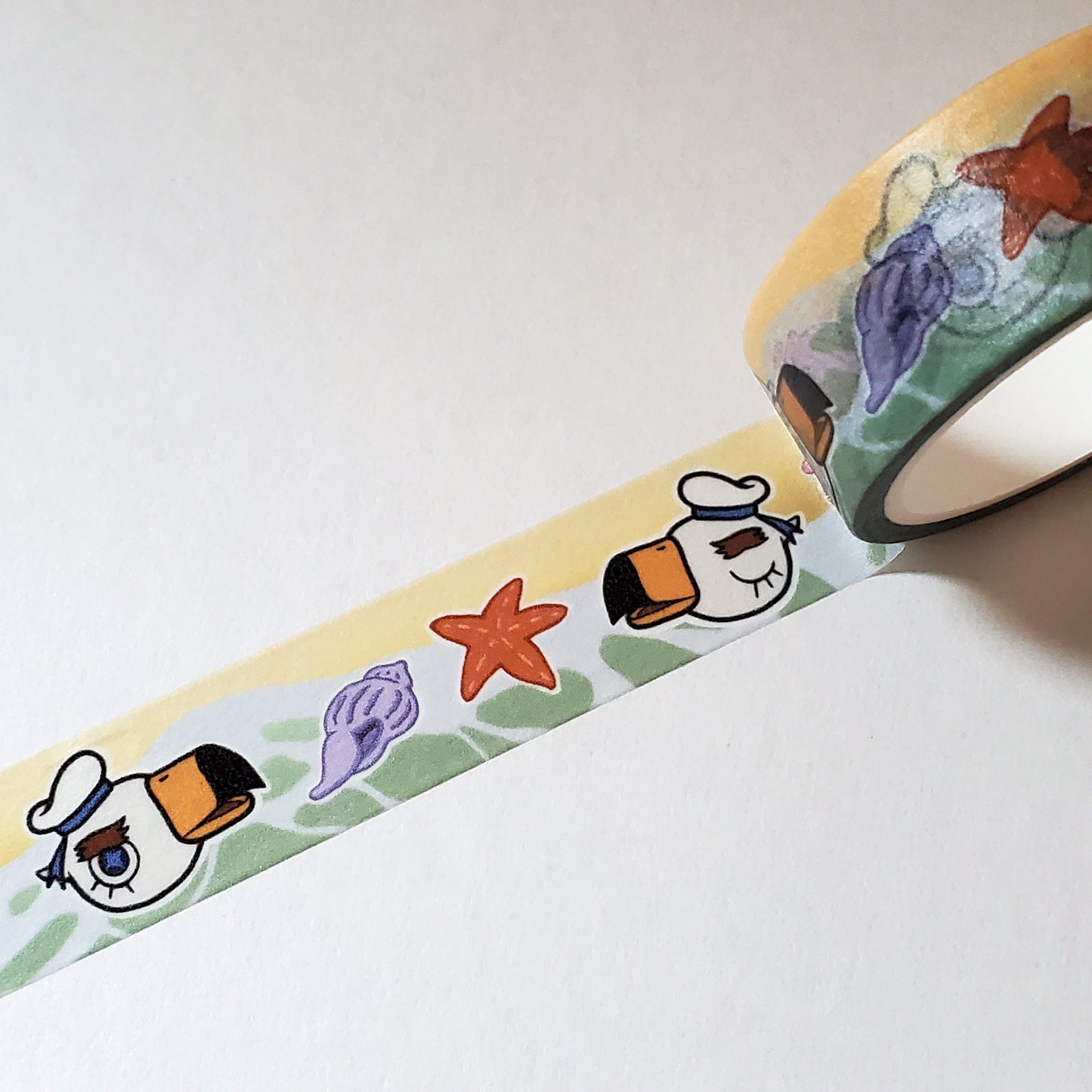 Washi Tape - Animal X-ing Gulliver's Beach