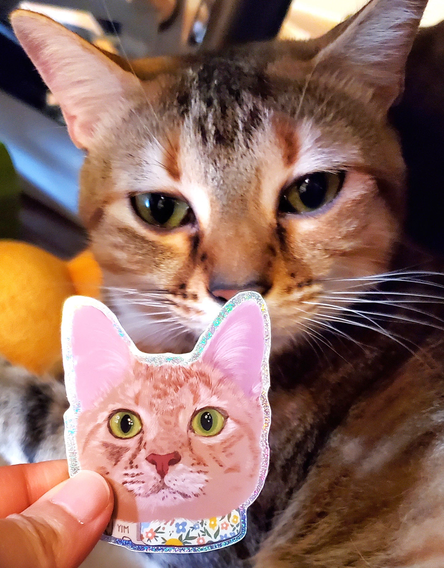 Sticker - Lucky Cat (Holographic)