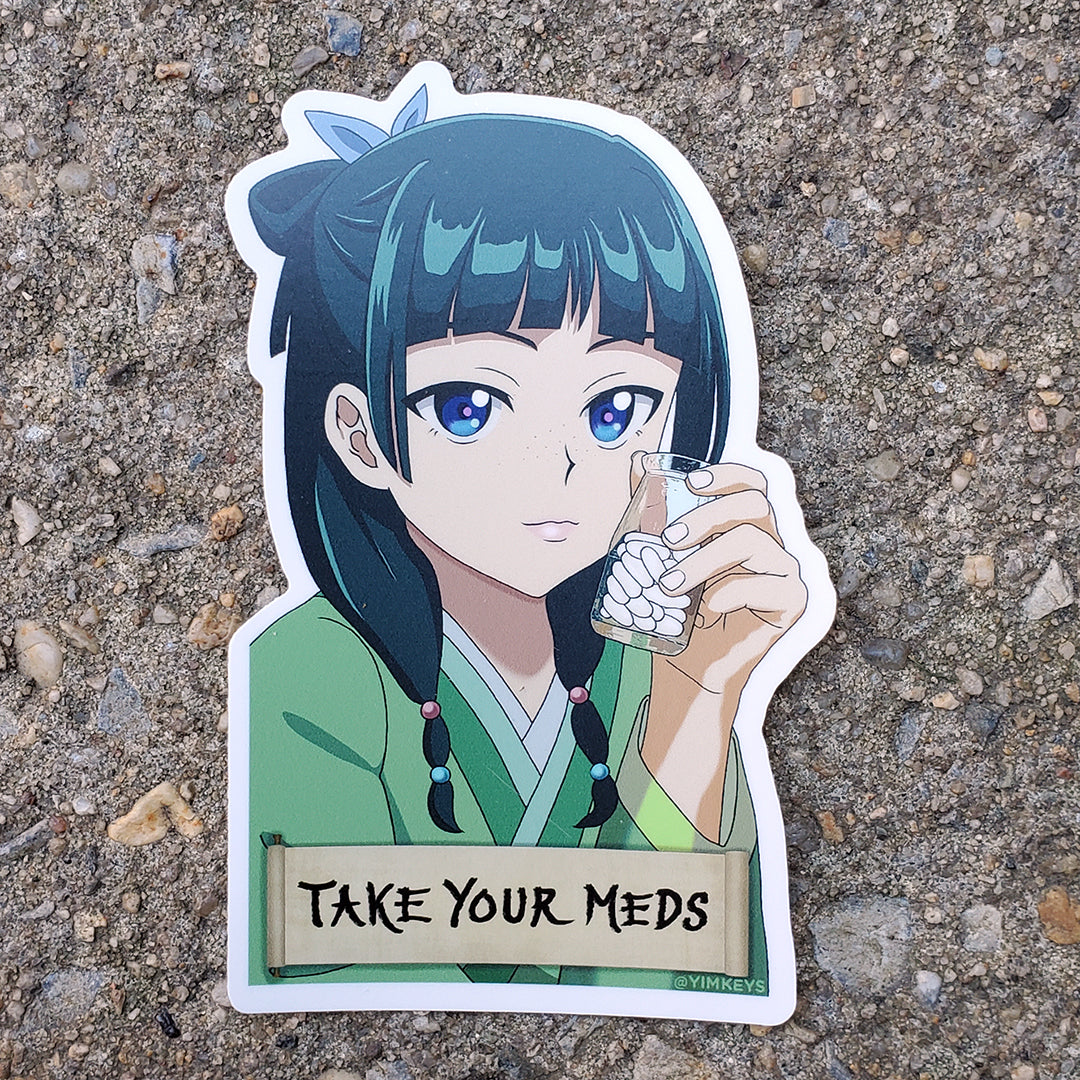 Sticker - Apothecary Maomao Take Your Meds
