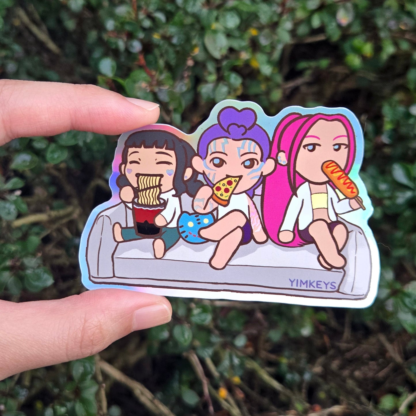 Sticker - KPDH Couch! Couch! Couch! (Holographic)