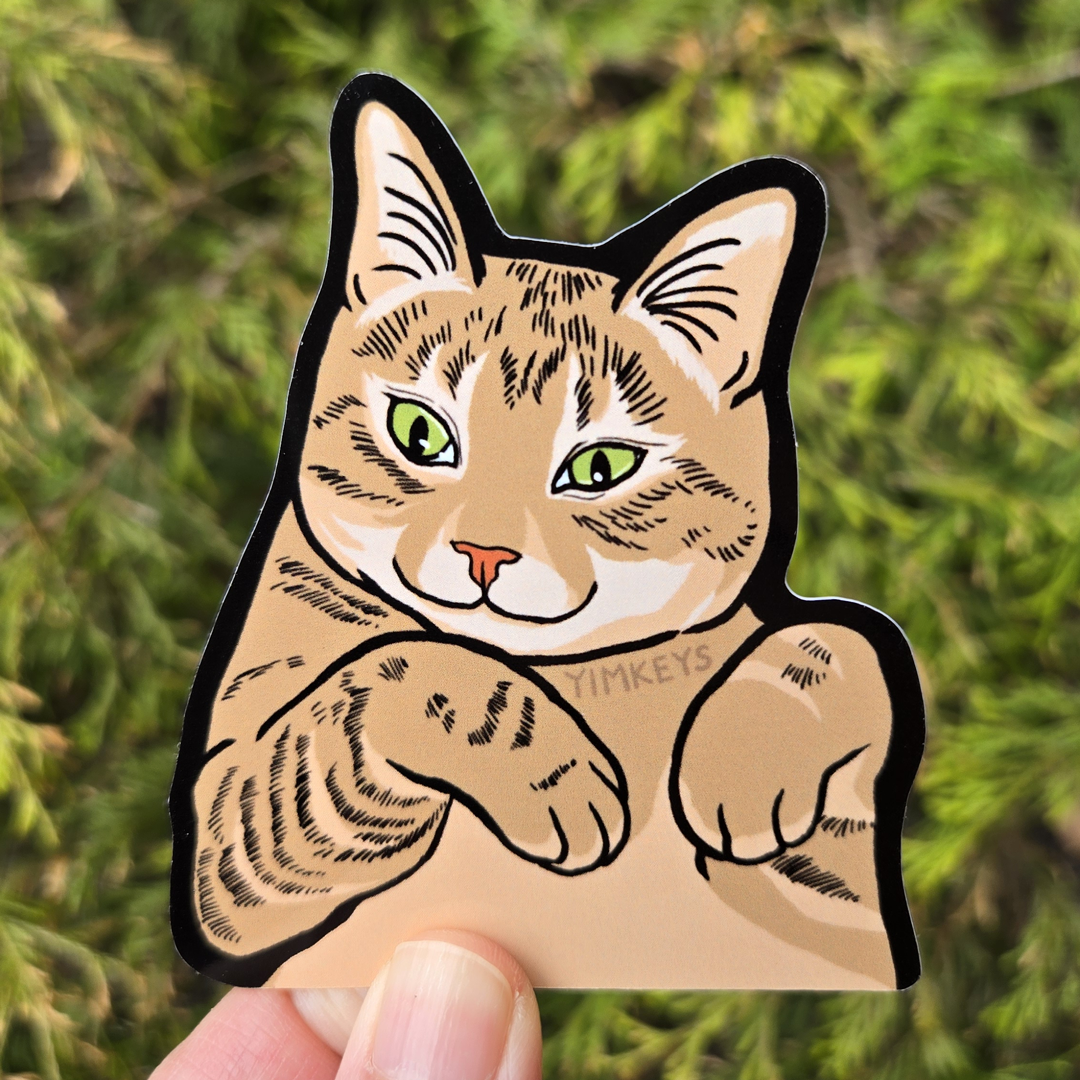Sticker - Smug Bella Cat