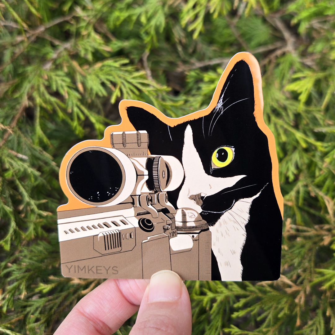 Sticker - Sniper Cat