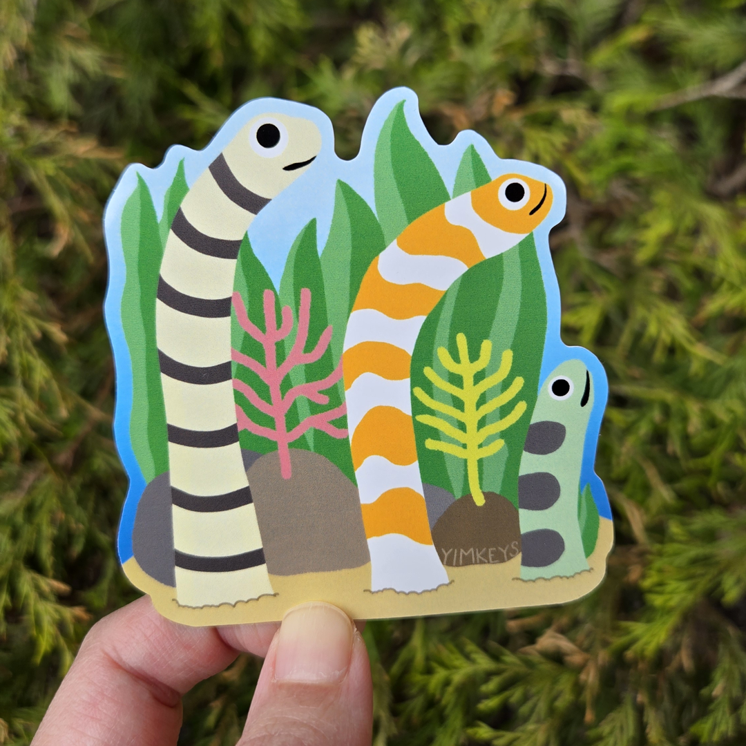 Sticker - Garden Eels