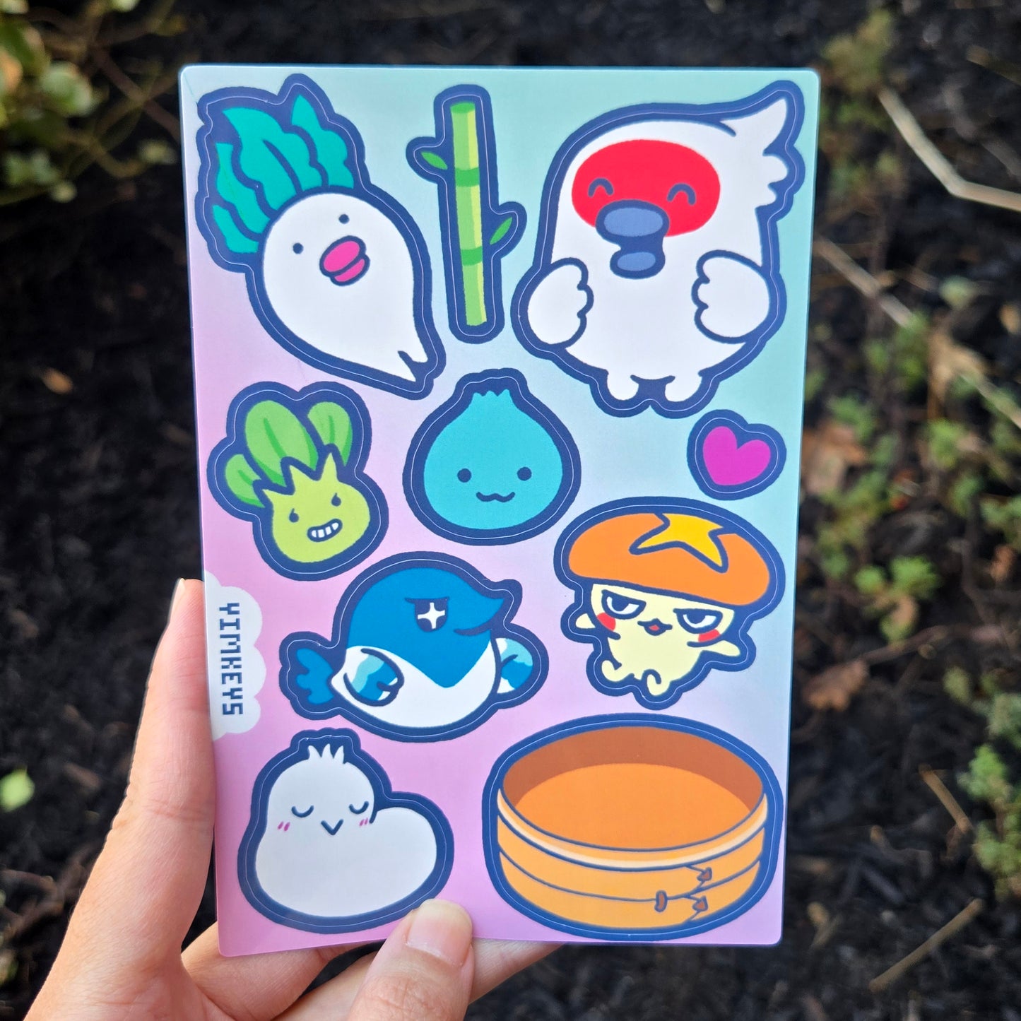 Sticker Sheet - Jade Forest Dim Sum