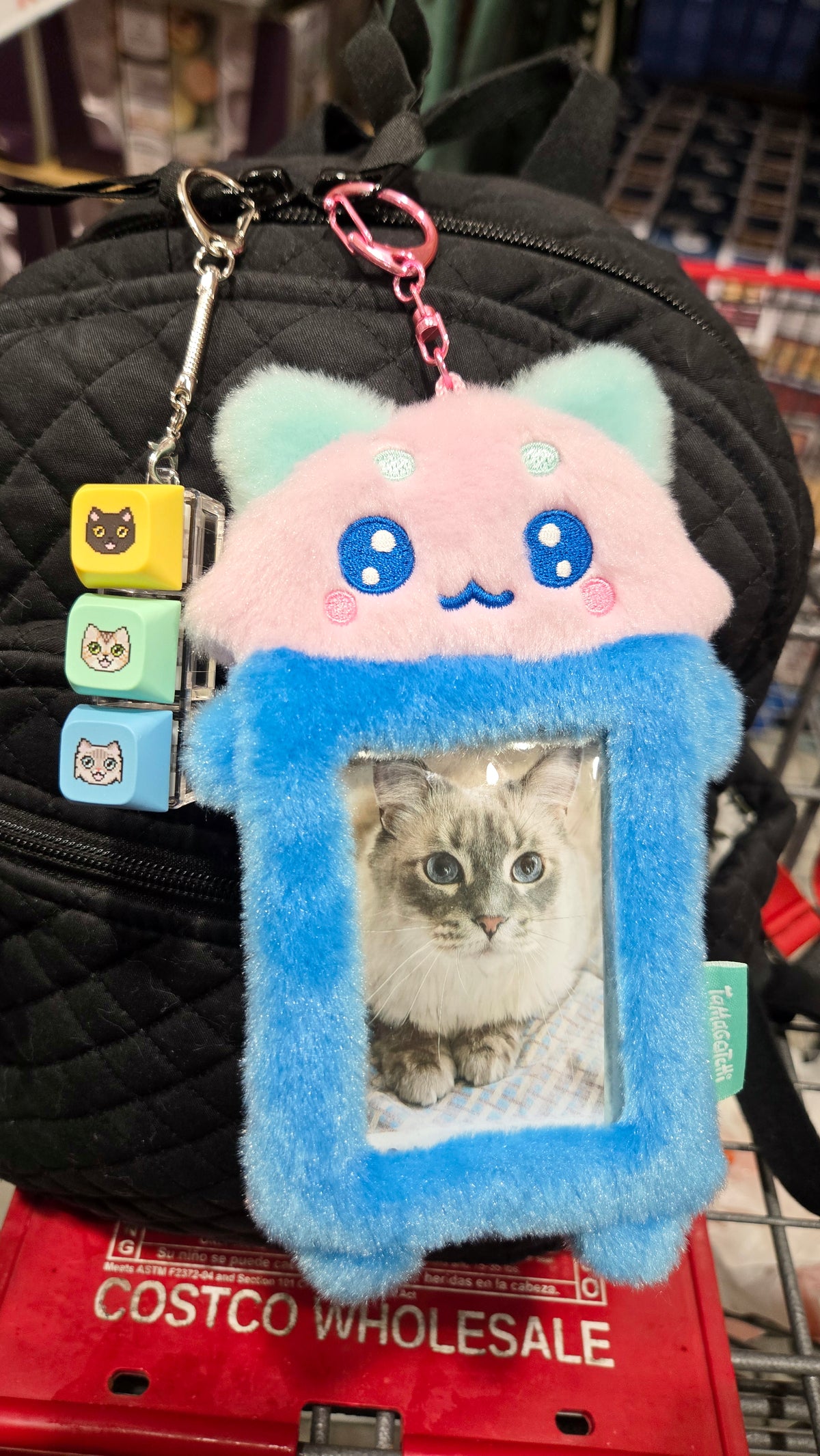 Keycap Keychain - YIMKEYS Pixel Cats