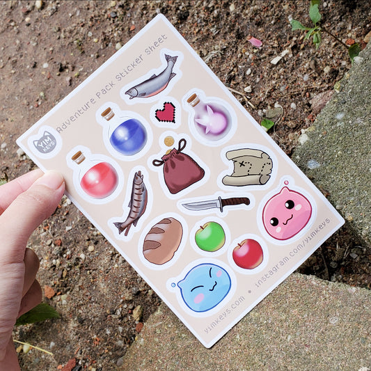 Sticker Sheet - Adventure Pack