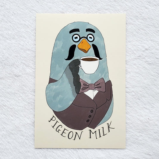 Postcard - Pigeon Milk