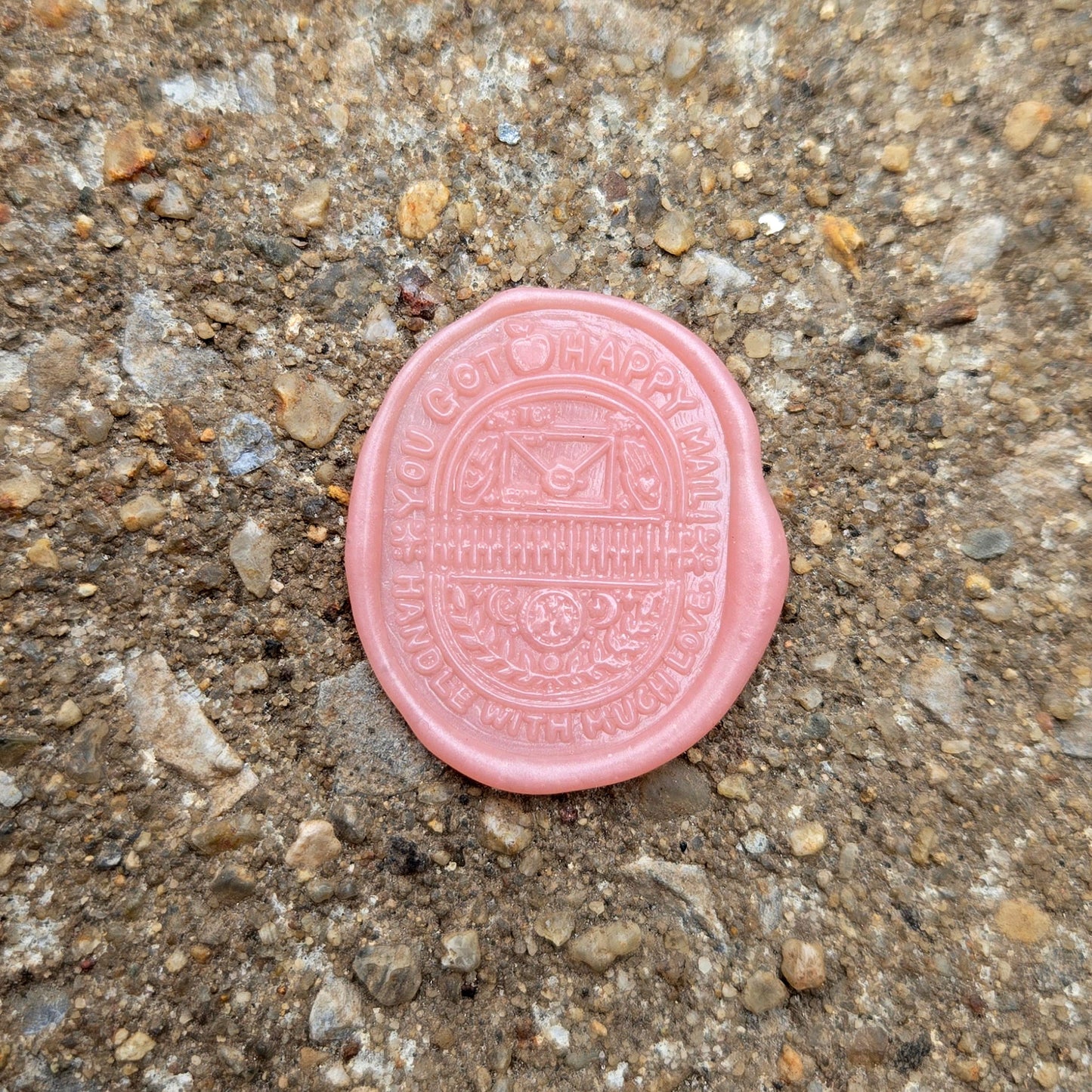 Wax Seal Decoration - Happy Mail (Surprise Color)