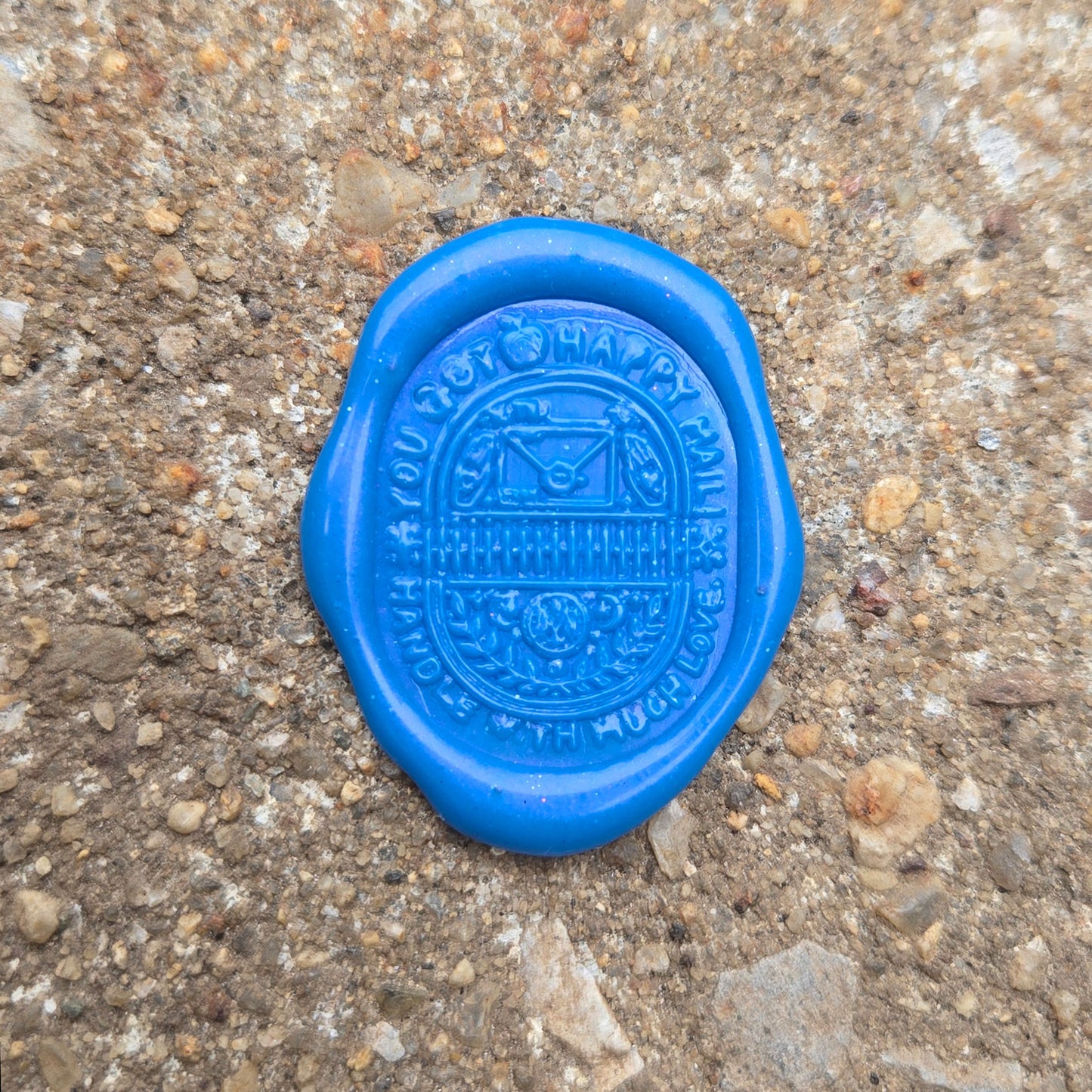 Wax Seal Decoration - Happy Mail (Surprise Color)