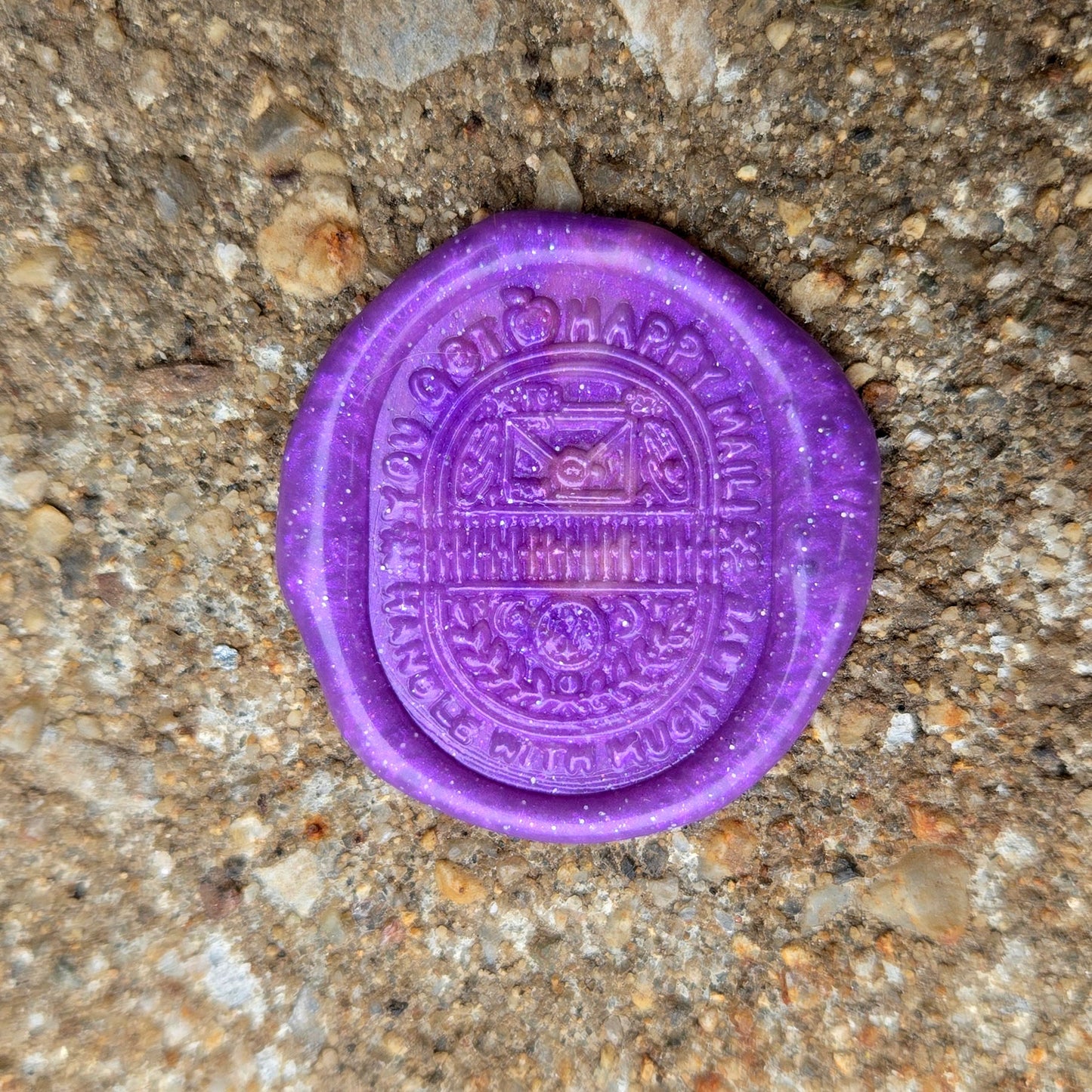 Wax Seal Decoration - Happy Mail (Surprise Color)