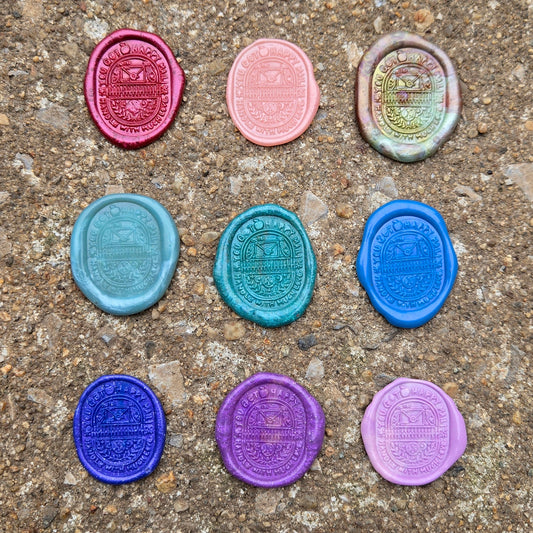 Wax Seal Decoration - Happy Mail (Surprise Color)