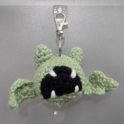 Handmade Bag Charm - PKMN Bat