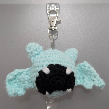 Handmade Bag Charm - PKMN Bat