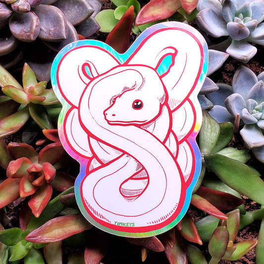 Sticker - Lucky Snake (Holographic)