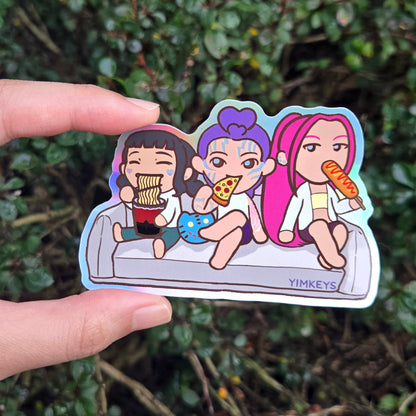Sticker - KPDH Couch! Couch! Couch! (Holographic)