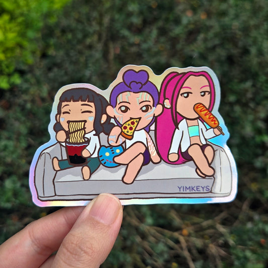 Sticker - KPDH Couch! Couch! Couch! (Holographic)