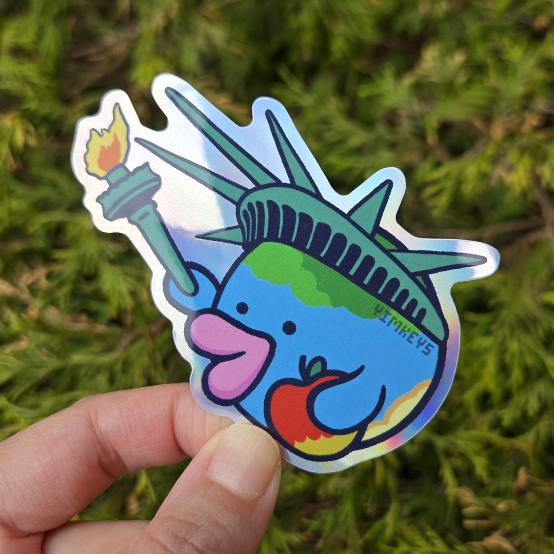Sticker - Big Tama-Gotham (Holographic)
