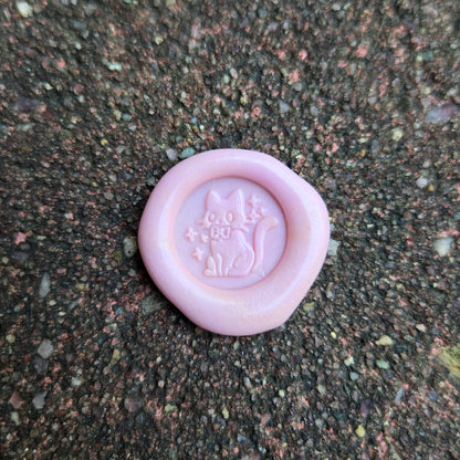 Wax Seal Decoration - Fancy Cat (Surprise Color)