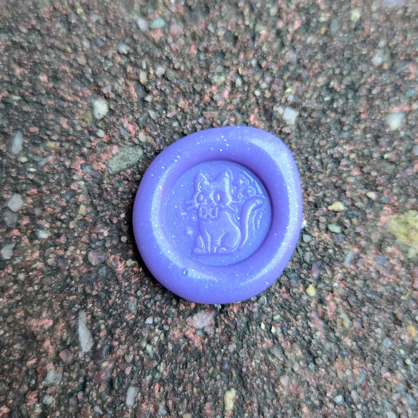 Wax Seal Decoration - Fancy Cat (Surprise Color)