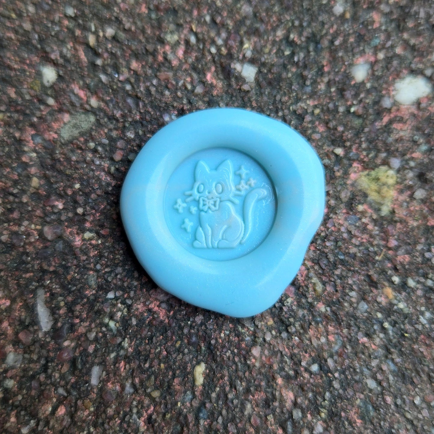 Wax Seal Decoration - Fancy Cat (Surprise Color)
