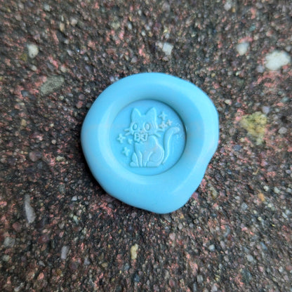 Wax Seal Decoration - Fancy Cat (Surprise Color)