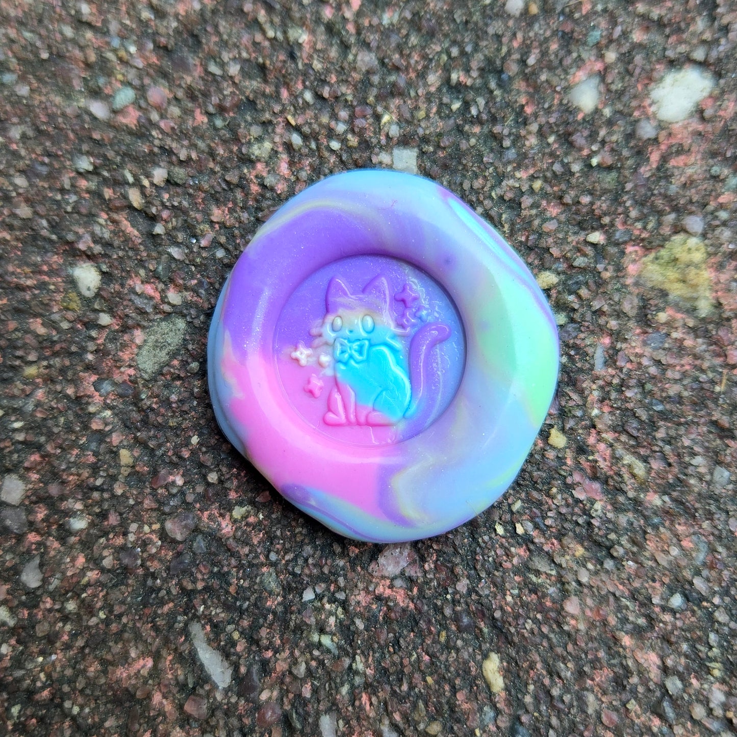 Wax Seal Decoration - Fancy Cat (Surprise Color)