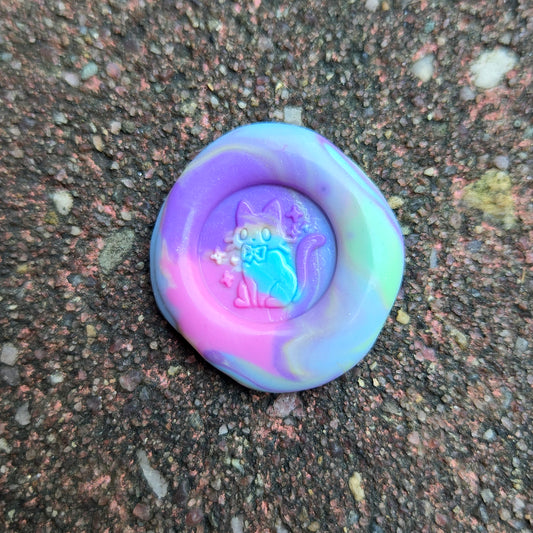 Wax Seal Decoration - Fancy Cat (Surprise Color)
