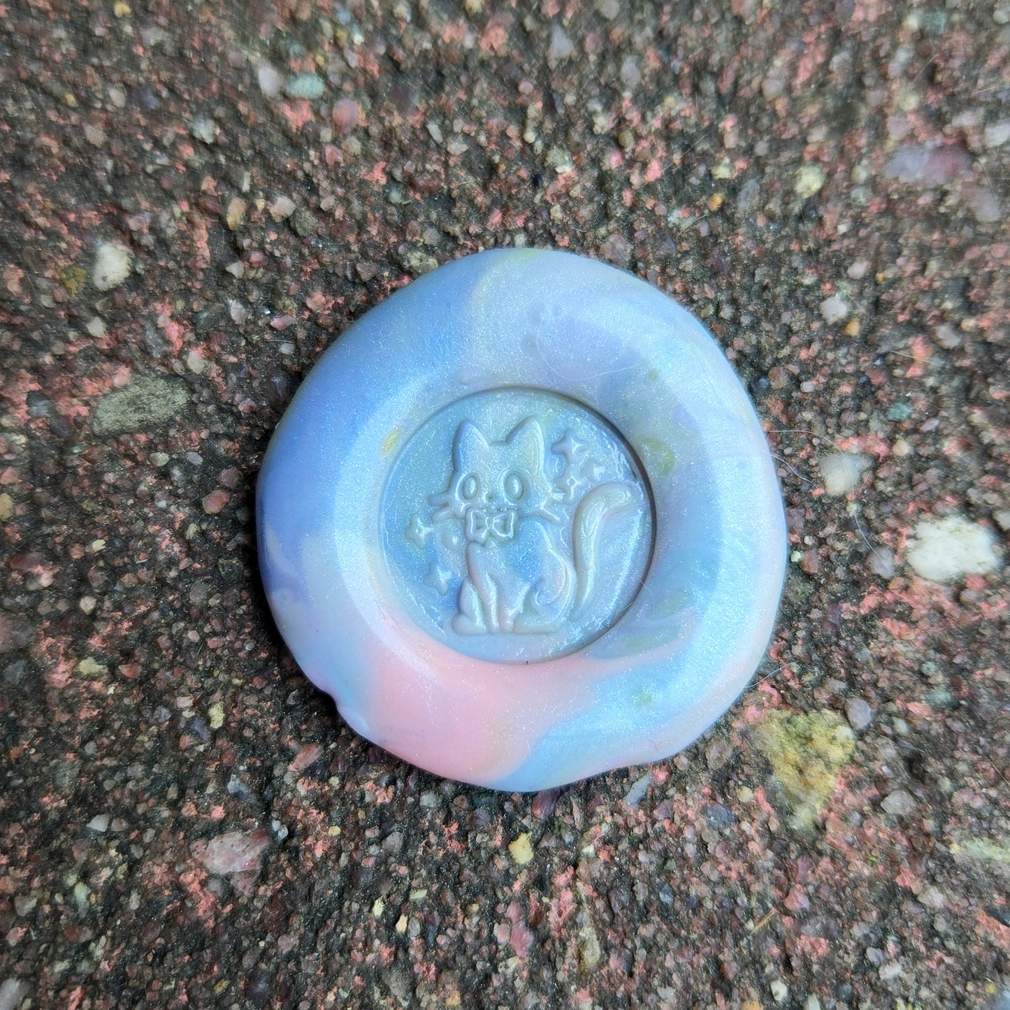 Wax Seal Decoration - Fancy Cat (Surprise Color)