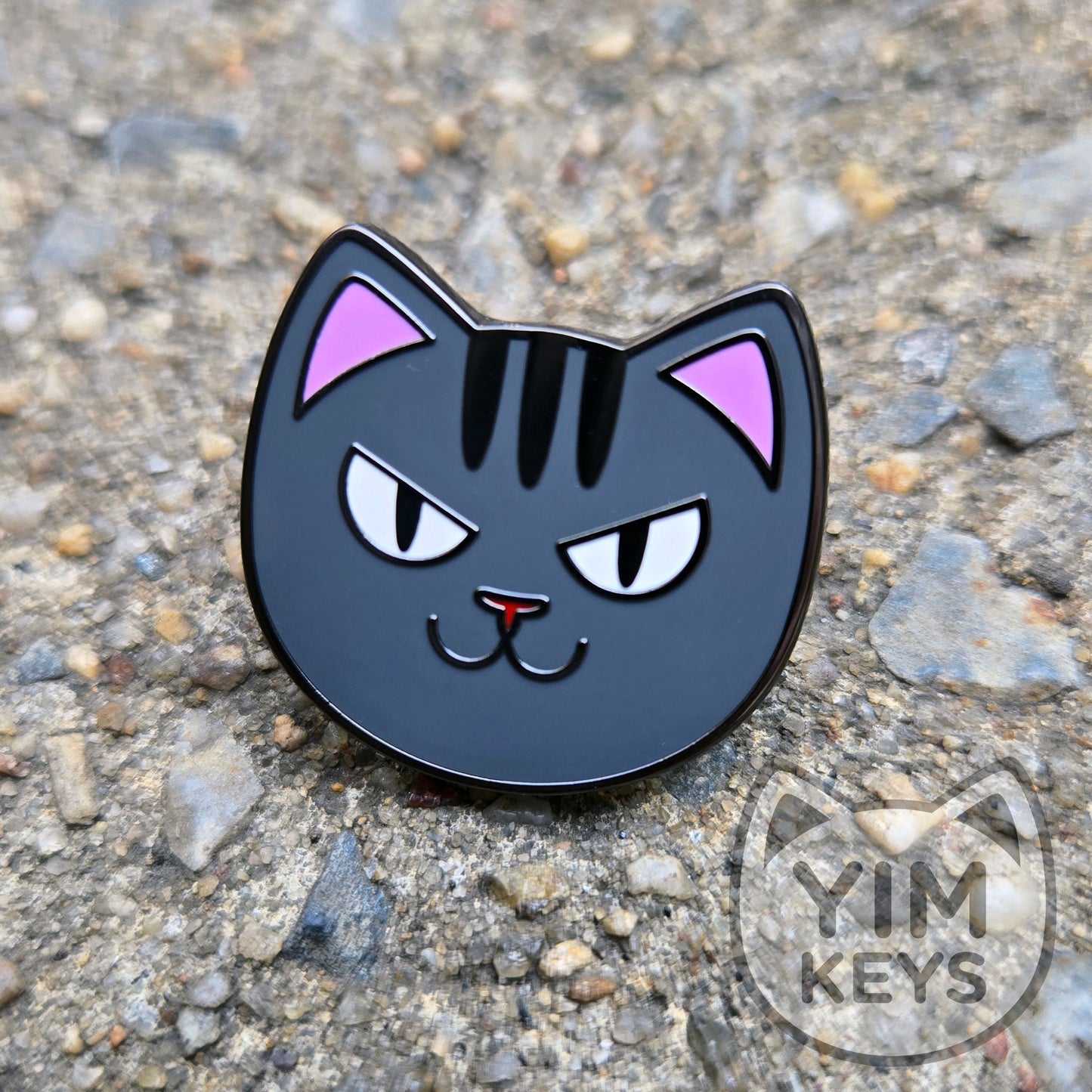 Enamel Pin - Tabby Cat