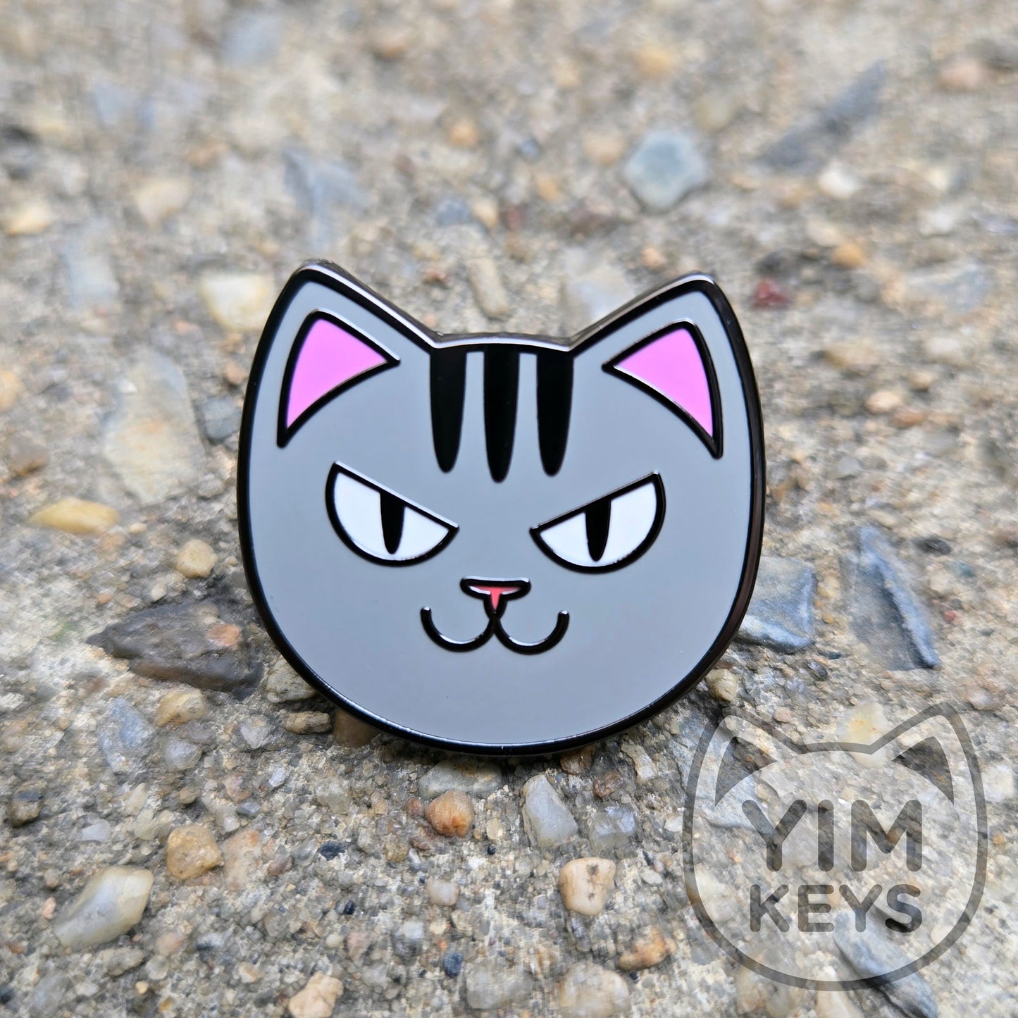 Enamel Pin - Tabby Cat