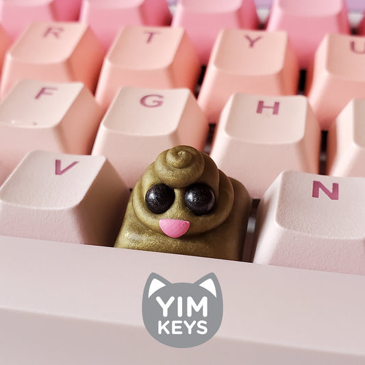 Handmade Keycap - Swirly