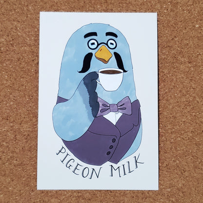 Postcard - Pigeon Milk