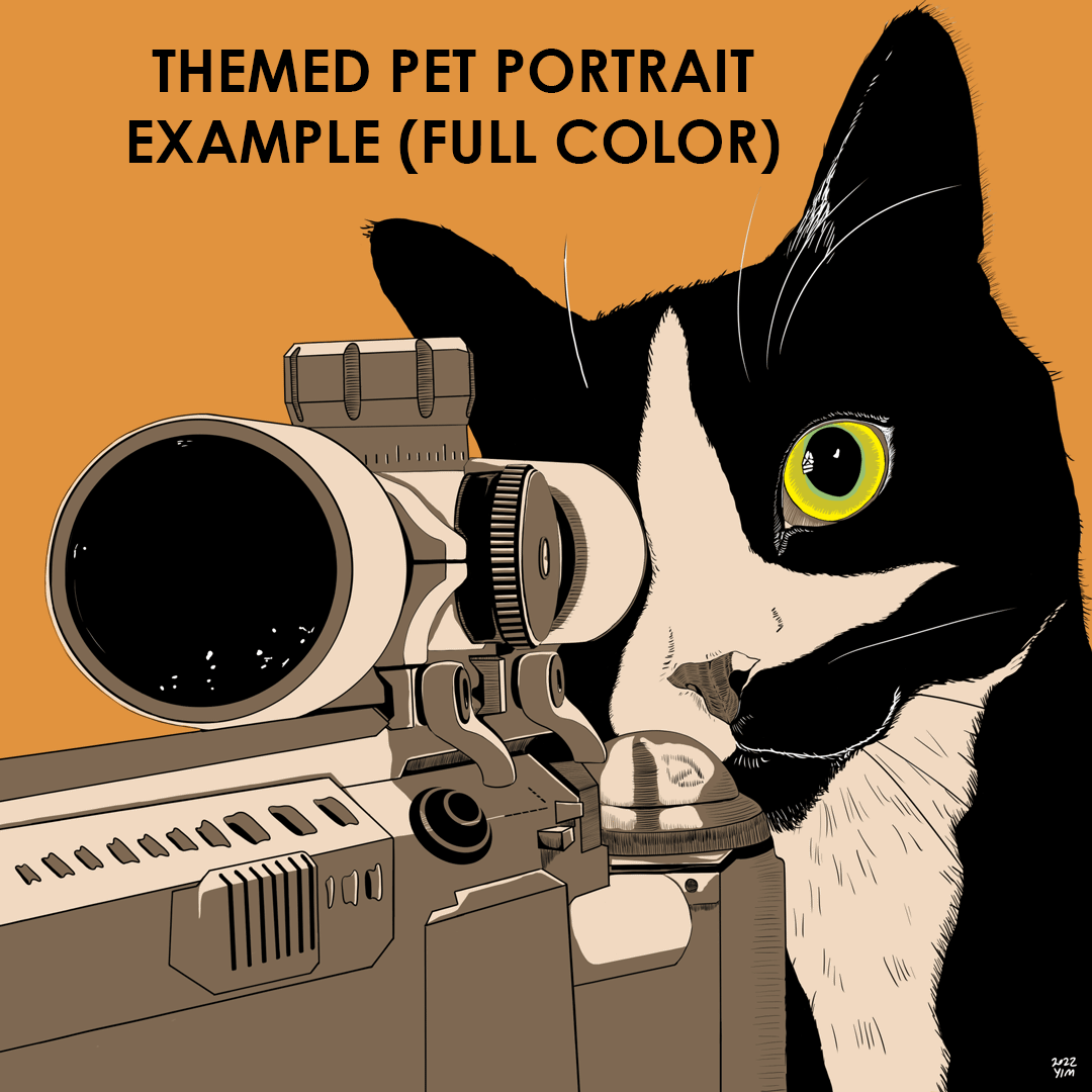 Digital Artwork - Themed Portrait